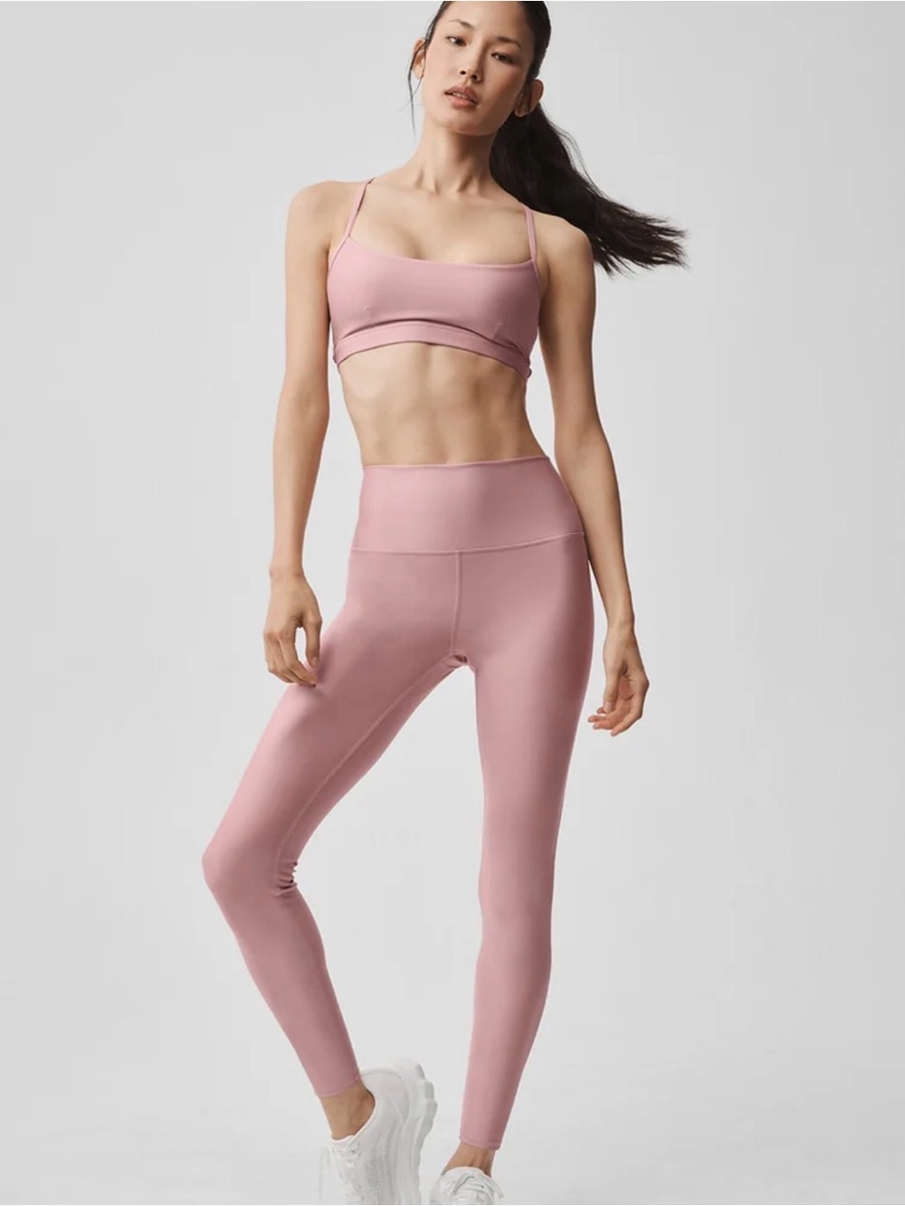 ALO Yoga Airlift 7/8 High Waist Leggings and Intrique Bra